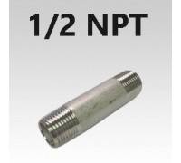 1/2 NPT Type 316 Stainless Pipe Nipples